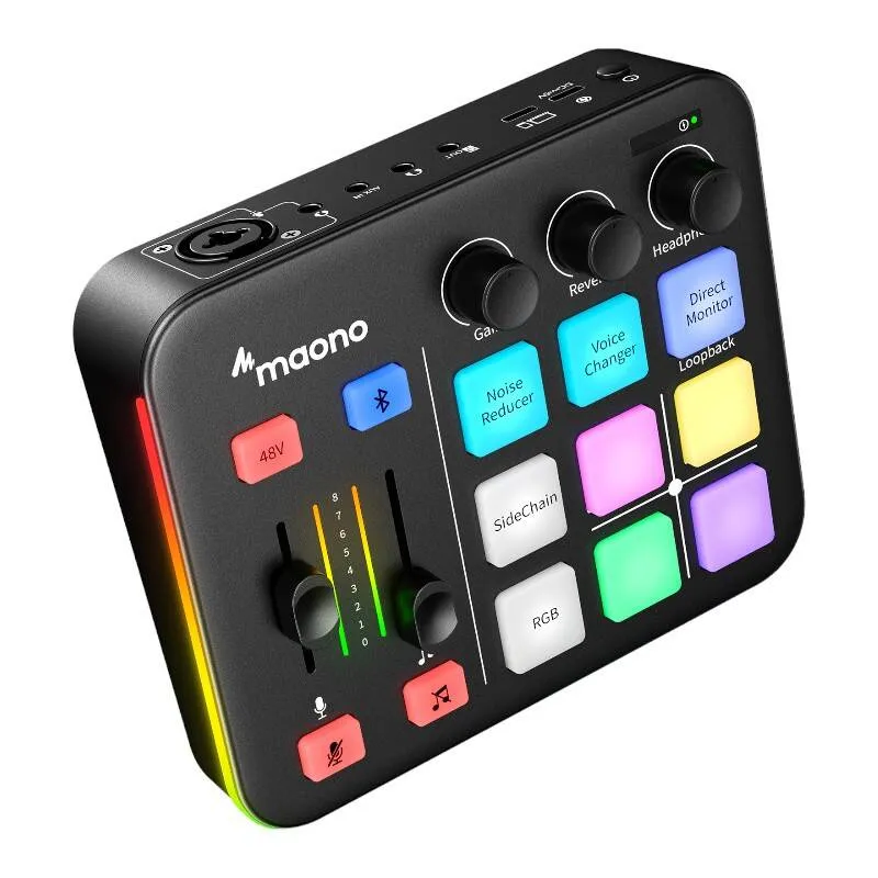 Karta Dźwiękowa MAONO G1 Neo Z Wejściem XLR - Czarna