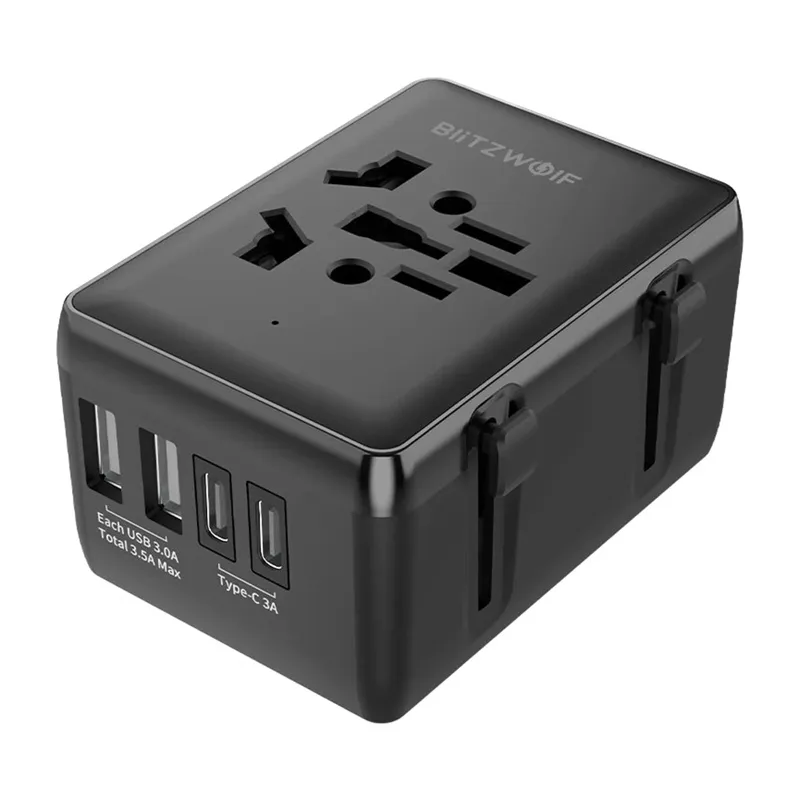 Adapter Podróżny BLITZWOLF BW-TA1 4w1 USB-A USB-C PD 20W