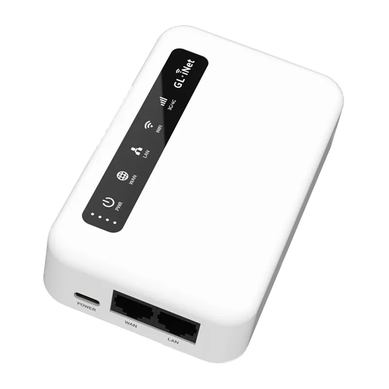 Router GL.INET Puli 4g LTE 5000 mAh Wi-Fi 4