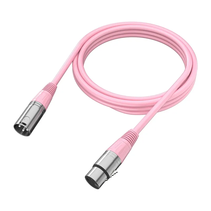 Kabel FIFINE XLR L9C 180cm - Różowy