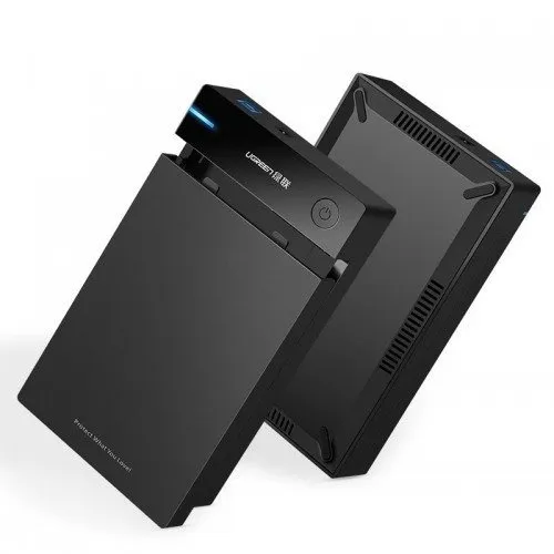 Obudowa Dysku UGREEN US222 3,5" SATA USB 3.0 - Czarna