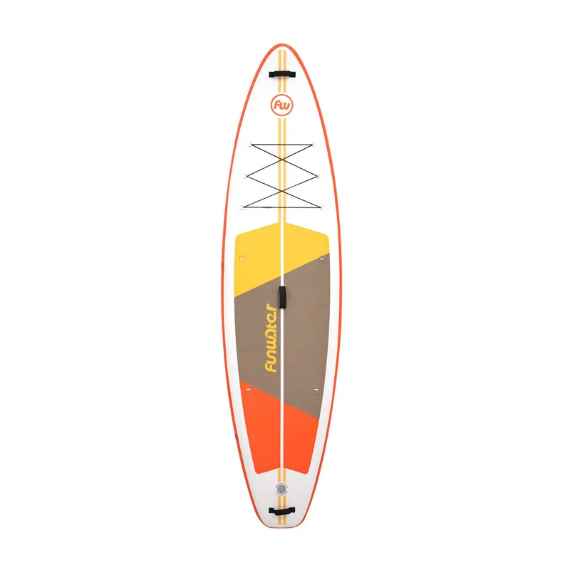 Deska SUP FUNWATER SUPFW69B 3,35m - Pomarańczowo-Biała