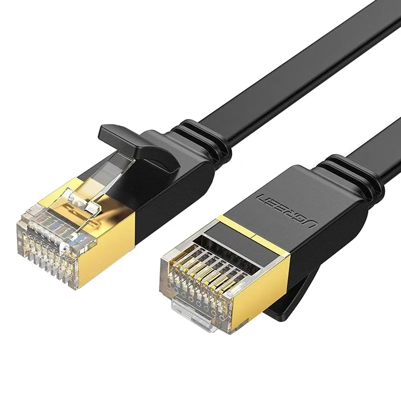 Kabel Sieciowy UGREEN NW106 CAT.7 RJ45 8m Płaski - Czarny