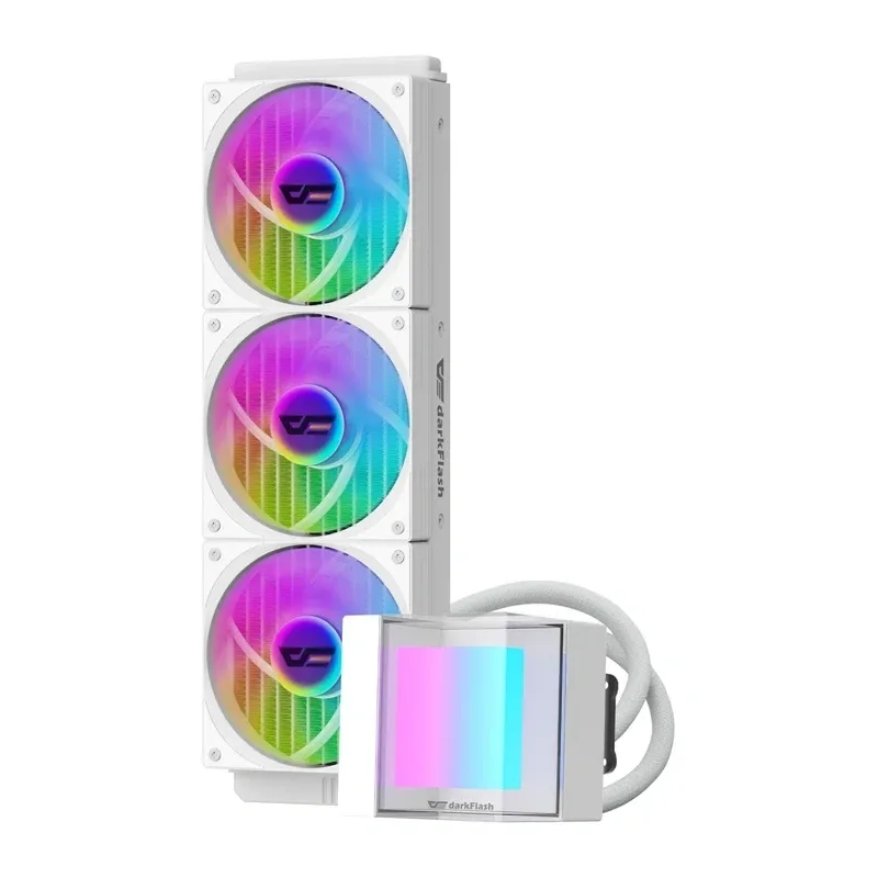 Chłodzenie CPU DARKFLASH CB360 Wodne All-In-One ARGB - Białe