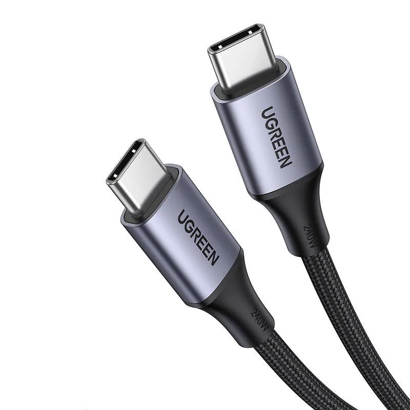 Kabel UGREEN US535 USB-C Do USB-C 2m 240W - Czarny