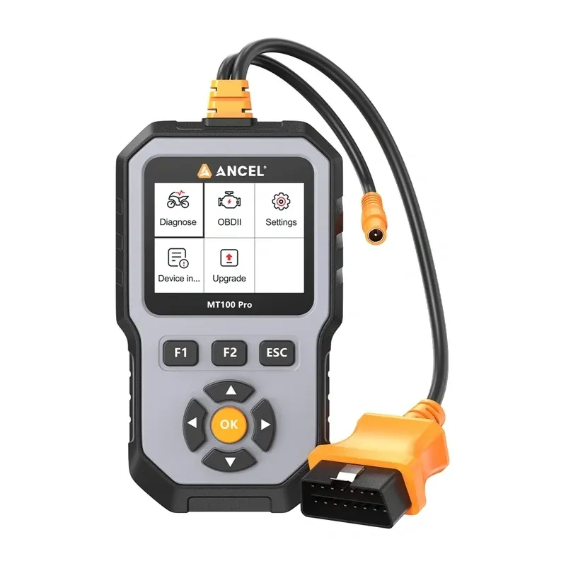 Skaner Diagnostyczny Motocykli ANCEL MT100 PRO - Ekran 2,8 Cala