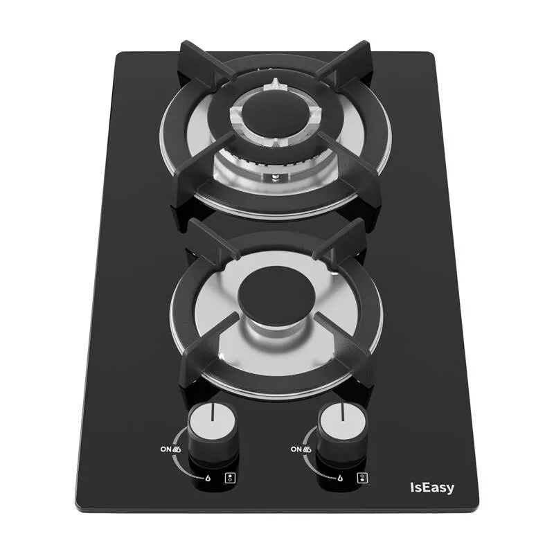 Płyta Gazowa ISEASY MGBG-312A 2 Palniki 3300W Szkło
