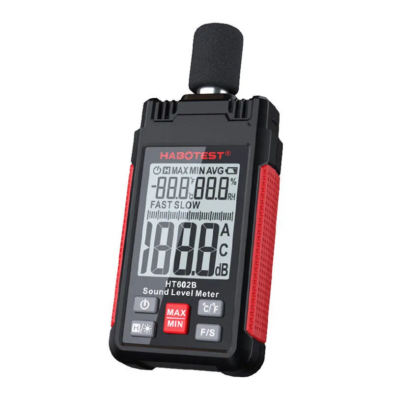 Sonometr HABOTEST HT602B - Miernik Poziomu Dźwięku 30-130 DB