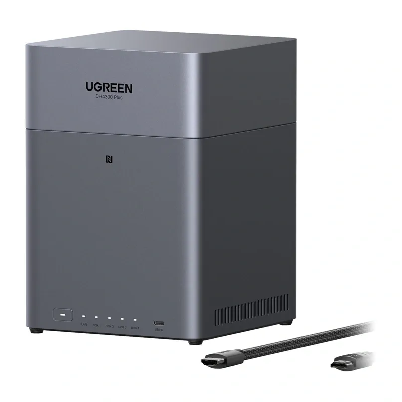 Serwer NAS UGREEN DH4300 Plus 4-DYSKOWY 128TB 2.5GBE