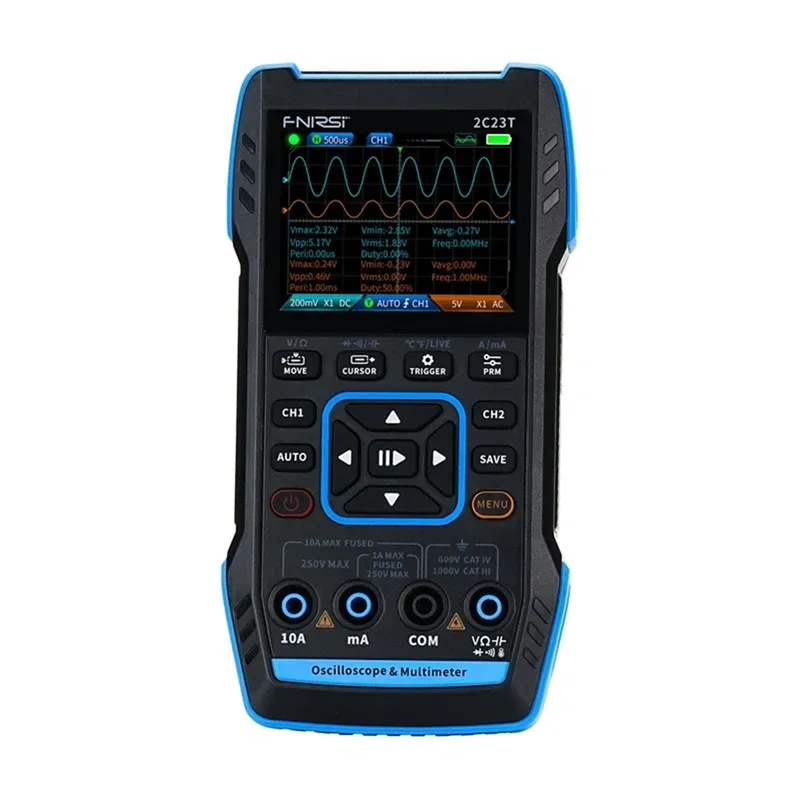 Oscyloskop Przenośny FNIRSI 2C23T 3w1 - 10 MHz