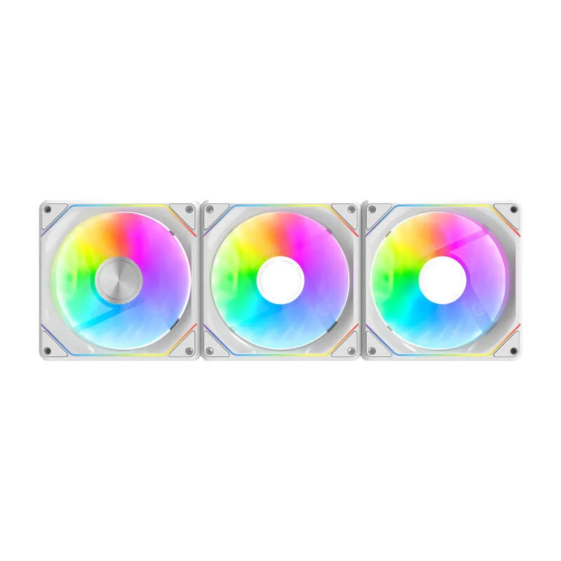 Wentylator DARKFLASH Gauss G24 3w1 ARGB - Biały
