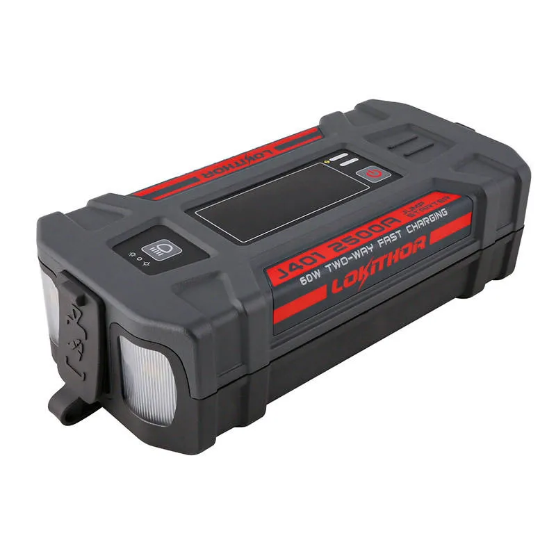 Jump Starter LOKITHOR J401 2500A 12V Powerbank Latarka