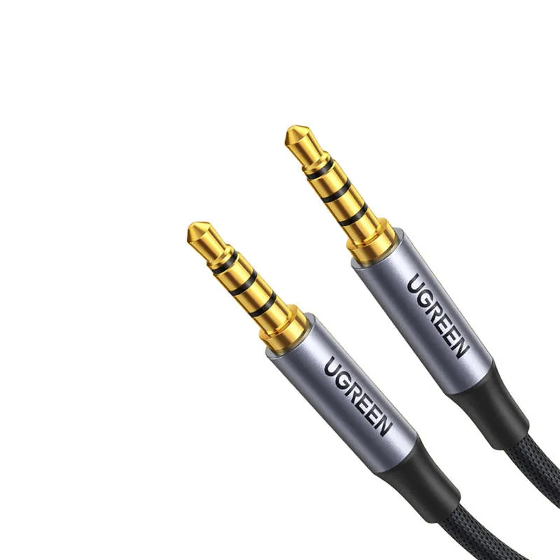 Kabel Mini Jack 3.5mm UGREEN AV183 AUX 2m - Czarny