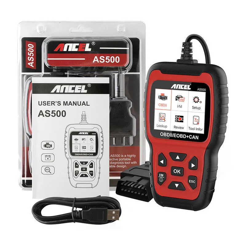 Skaner Diagnostyczny OBD2 ANCEL AS500/AC105 - Uniwersalny