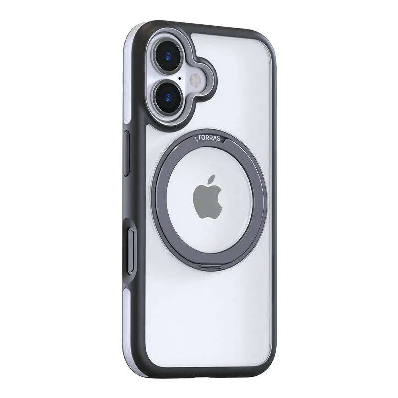 Etui TORRAS Ostand R Fusion Do IPhone 16 Plus - Czarne