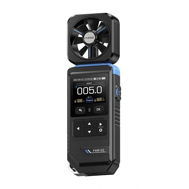Cyfrowy Anemometr FNIRSI FAM-02 Pomiar Wiatru Temperatury