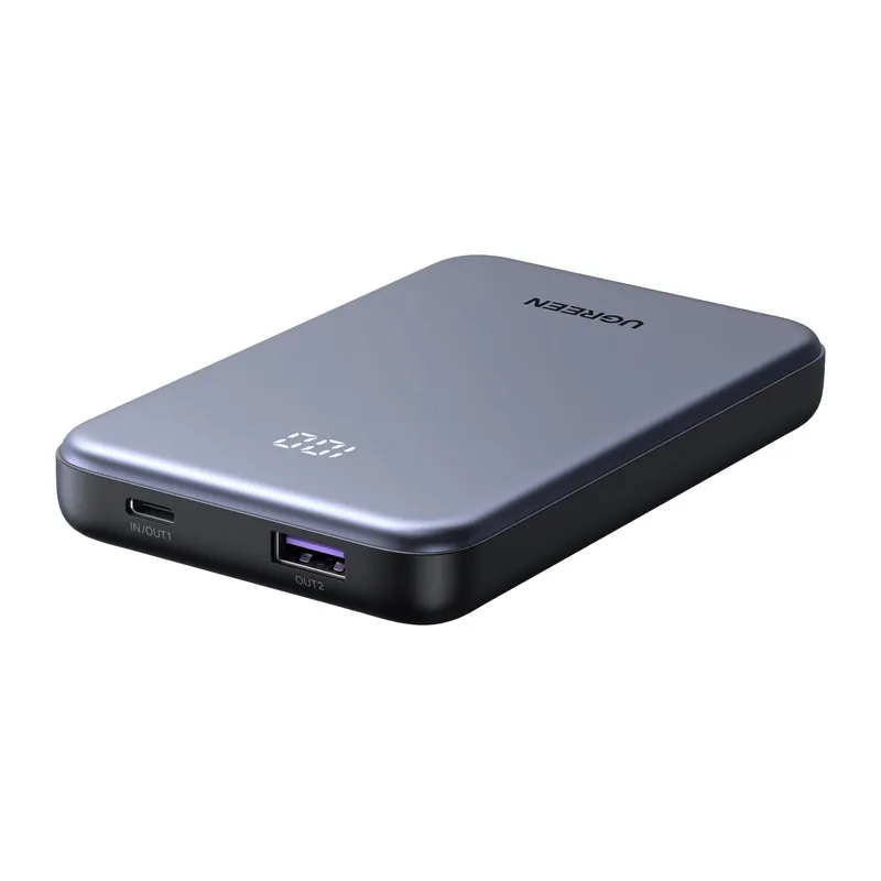 Powerbank UGREEN PB507 10000mAh 20W USB USB-C (Szary)