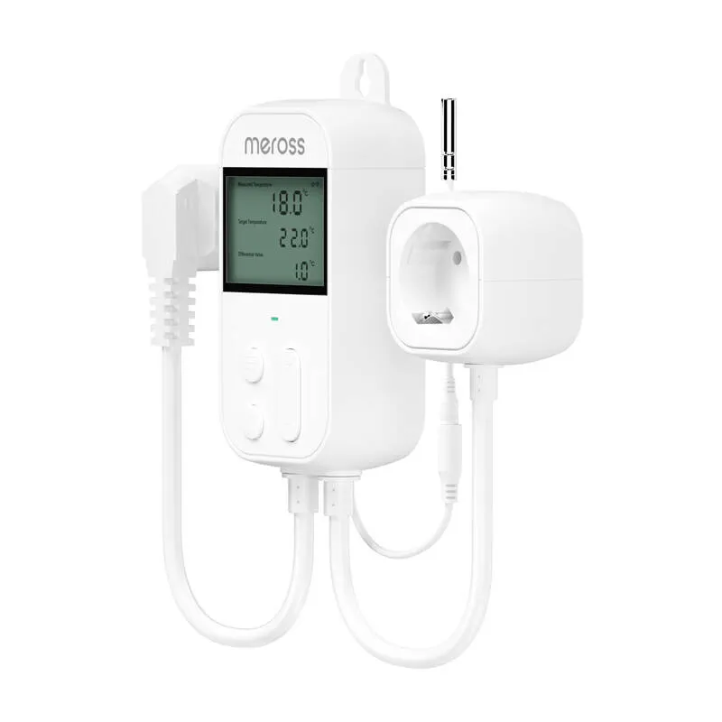 Gniazdo Termostatyczne MEROSS MTS960HK HomeKit Regulator Temperatury