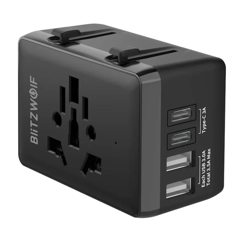 Adapter Podróżny BLITZWOLF BW-TA1 4w1 USB-A USB-C PD 20W