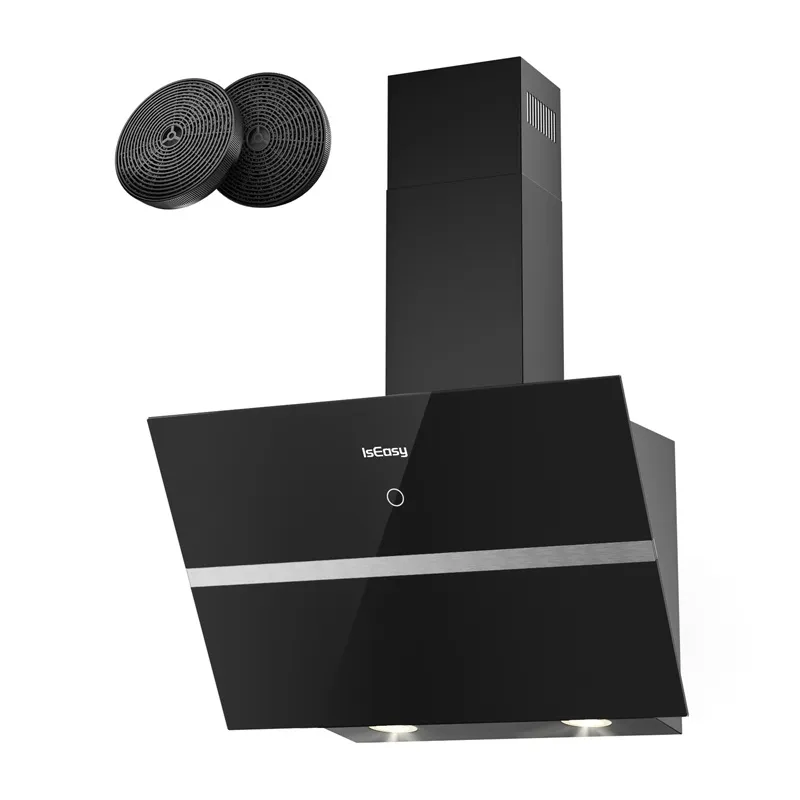 Okap Kuchenny ISEASY TV1360D4-CC-I2 524 M³/H - Czarny
