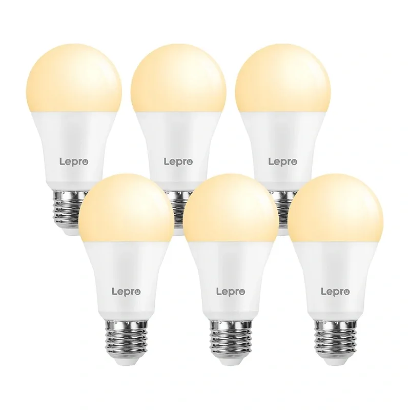 Żarówka LED LEPRO E27 A60 13W 1521LM 2700K Zestaw 6szt - Ciepła