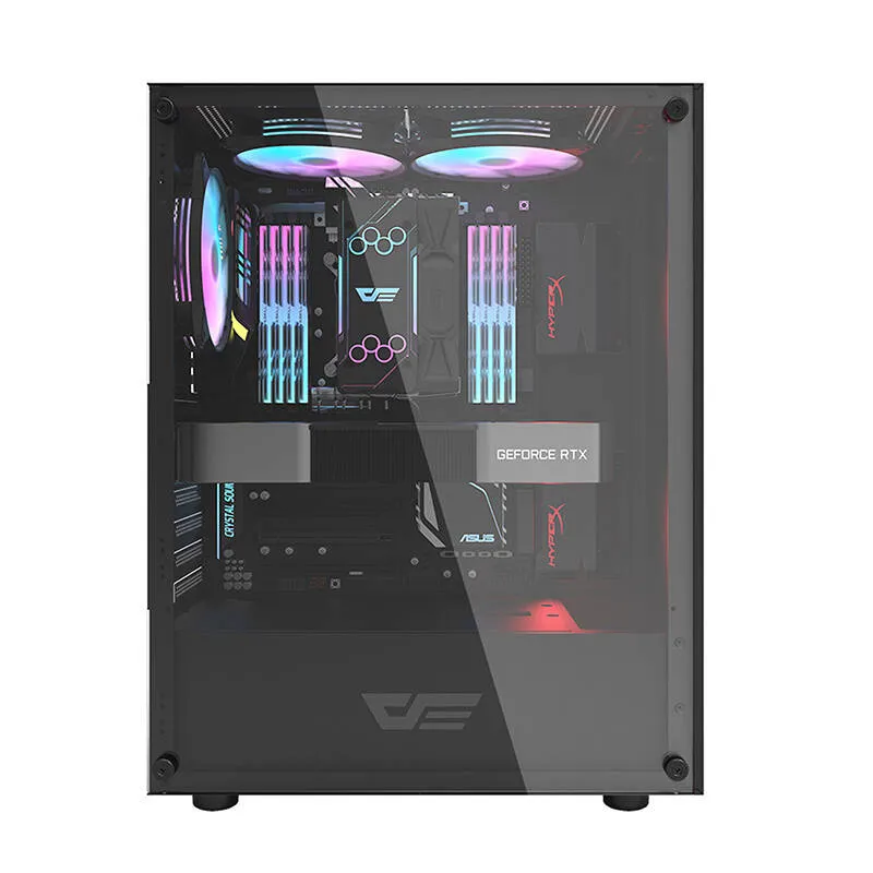 Obudowa Komputerowa DARKFLASH DK100 Middle Tower ATX - Czarna