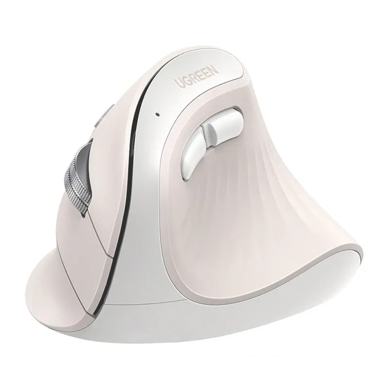 Mysz Pionowa UGREEN MU008MINI Bluetooth 2.4G 4000 DPI - Biała