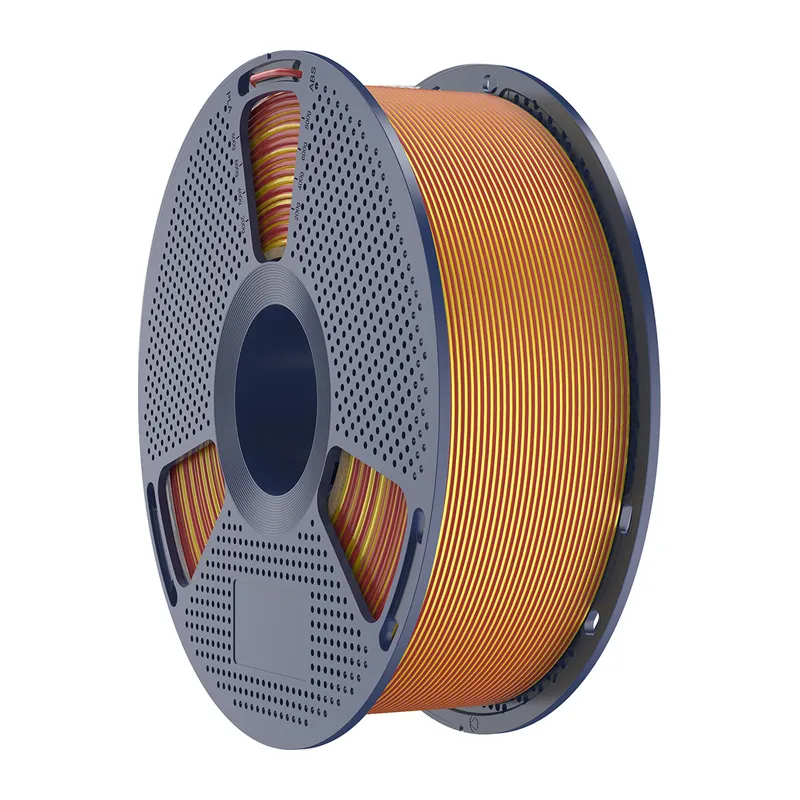 Filament SUNLU PLA+ Silk Dual Color 1.75mm 1kg - Czerwono-Złoty