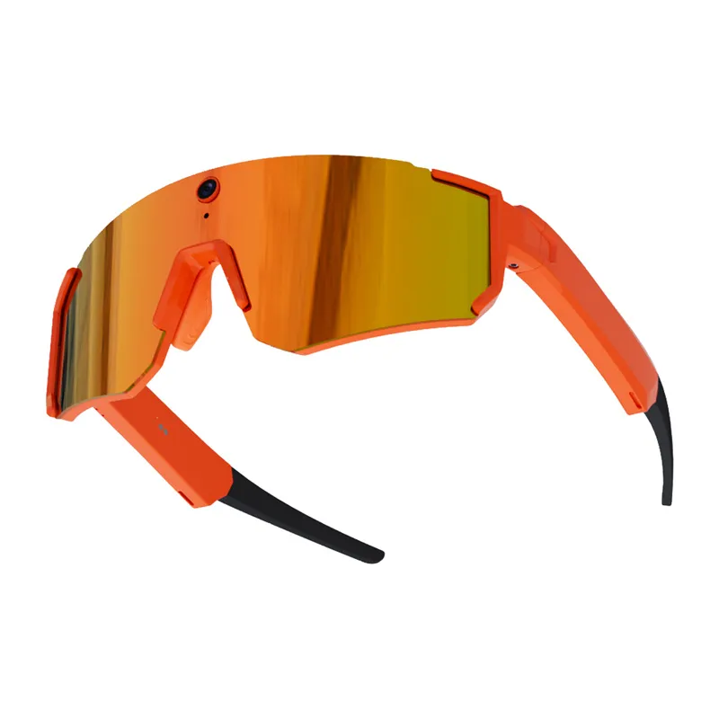 Sportowe Okulary COLMI V06 AI Z Kamerą 2K I AI - Pomarańczowe