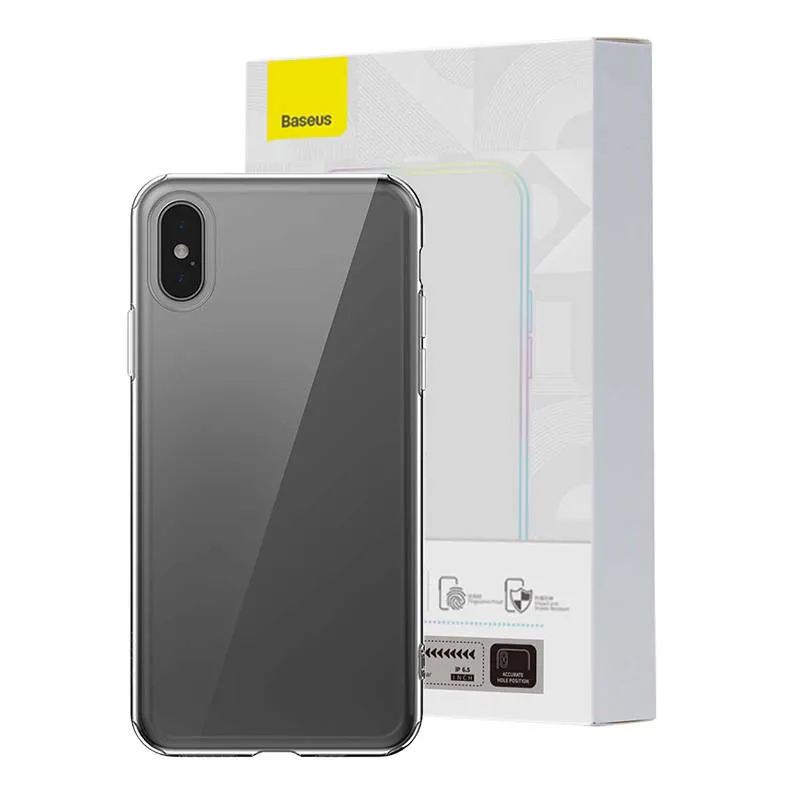 Etui BASEUS Simple IPhone XS Max Przezroczyste