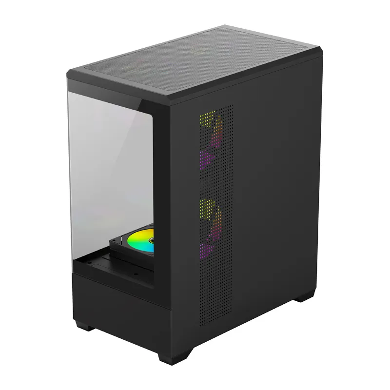 Obudowa Komputerowa DARKFLASH C365 Z 5 Wentylatorami - Czarna
