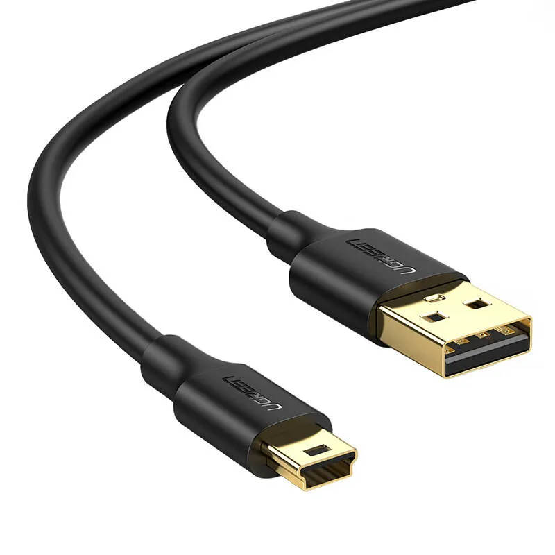 Kabel USB UGREEN US132 Mini USB 3m - Czarny