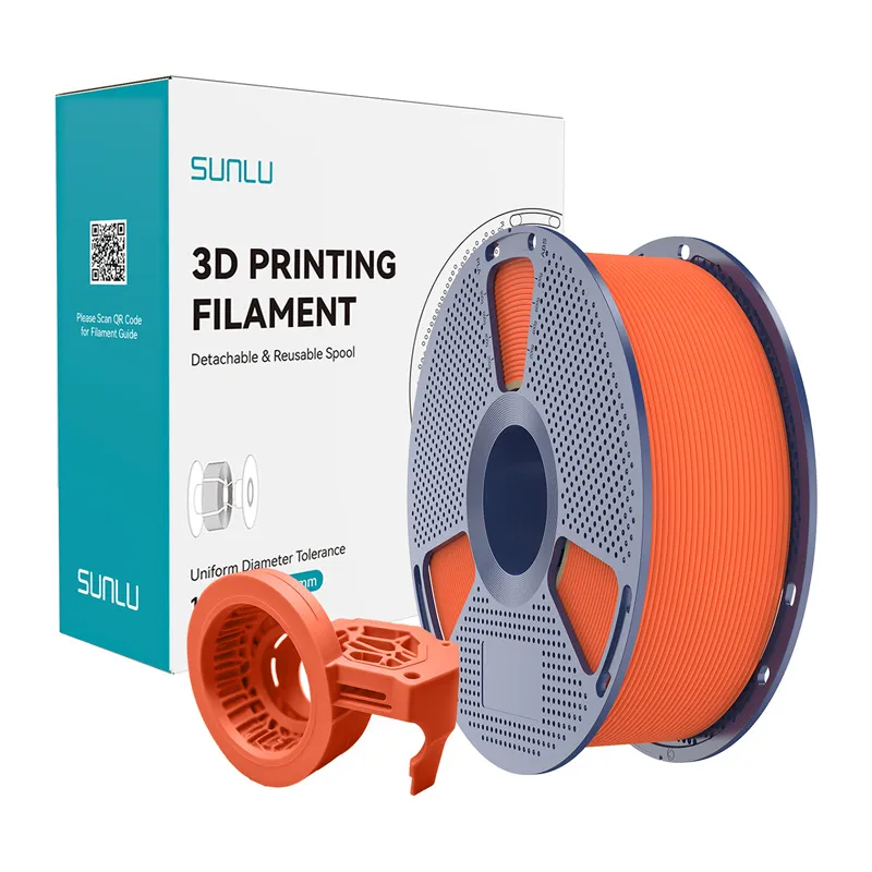 Filament SUNLU PETG High-Speed Matte 1.75mm 1kg - Pomarańczowy