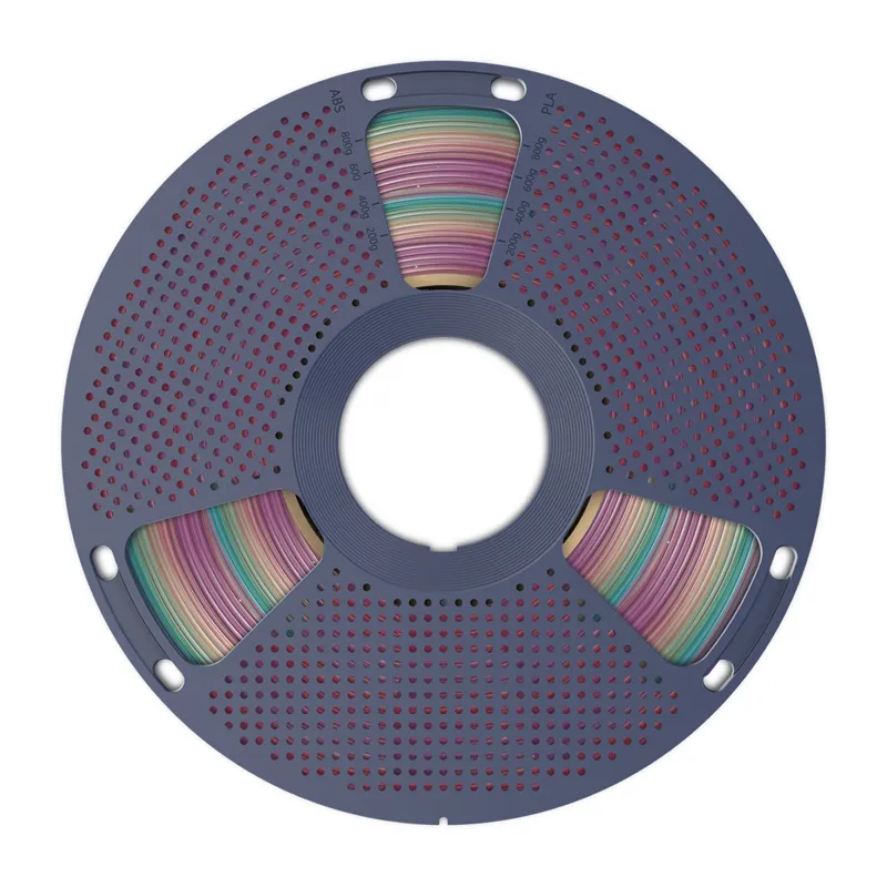 Filament SUNLU PLA 1.75mm 1kg HYPER Rainbow - Przezroczysty