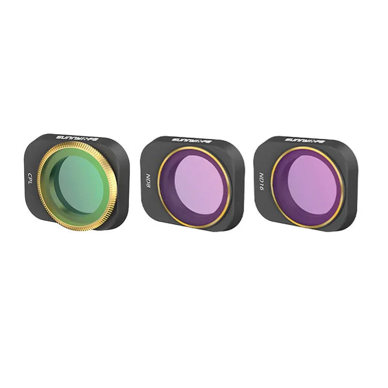 Filtry SUNNYLIFE MM3-FI415 CPL+ND8+ND16 Do DJI Mini 3 Pro