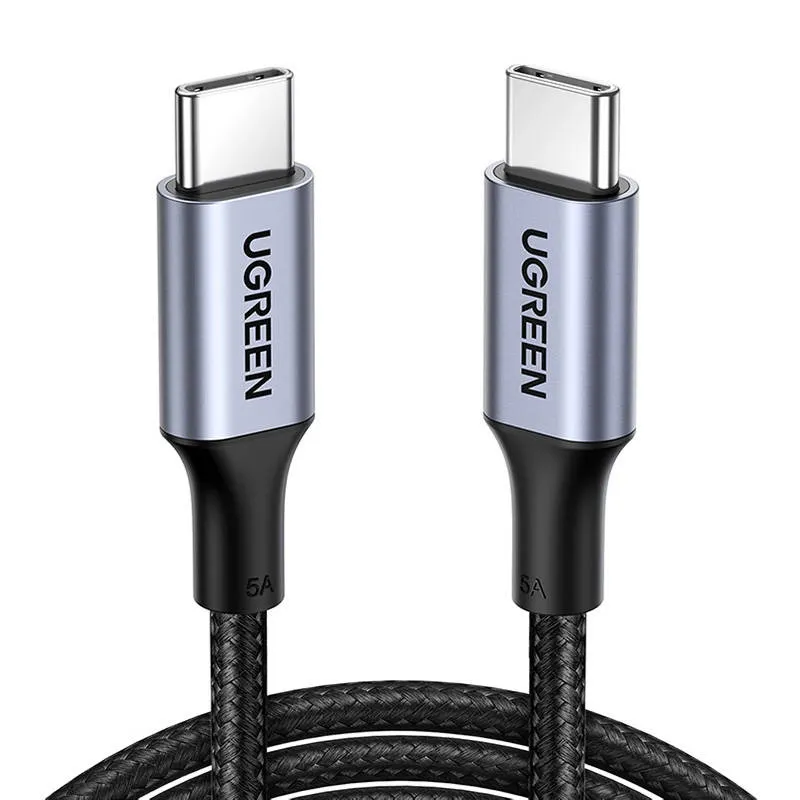 Kabel UGREEN US316 USB-C Do USB-C 0,5m - Czarny