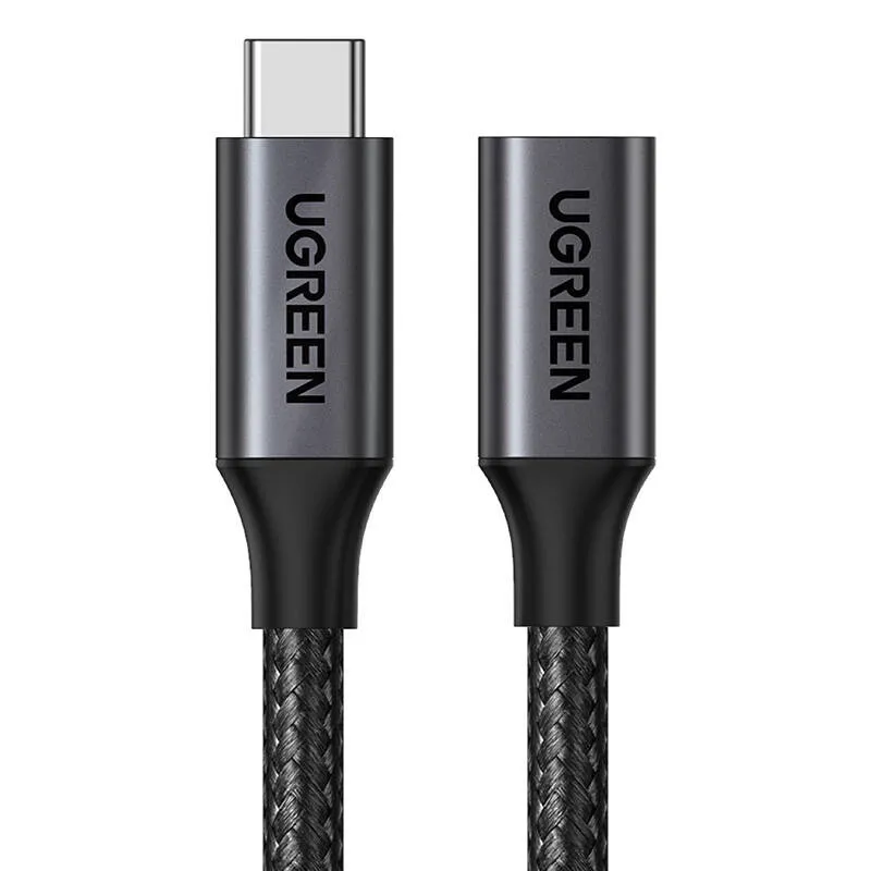 Kabel UGREEN US372 USB-C Do USB-C 1m 100W - Czarny