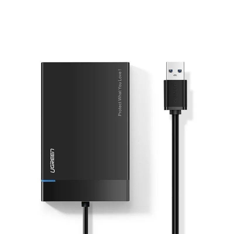 Obudowa Dysku UGREEN US221 2,5" SATA USB - Czarna