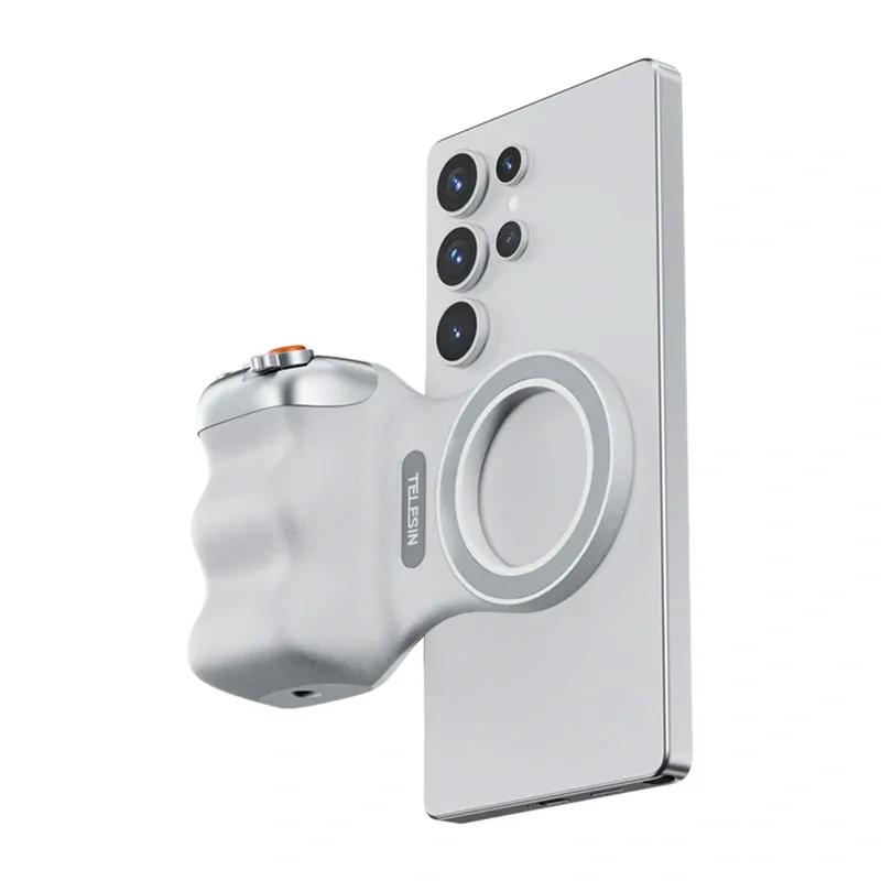 Uchwyt Magnetyczny TELESIN MagSafe Fun Shot GRIP2 - Biały