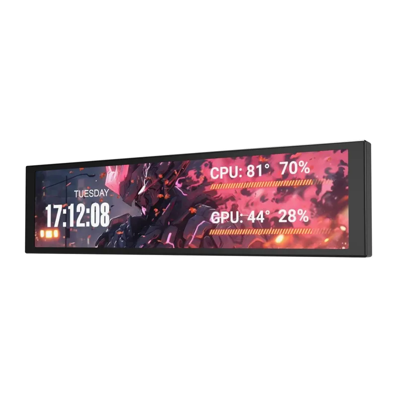 Monitor DARKFLASH IPS 9,2" V92 1920x462 Panoramiczny - Czarny