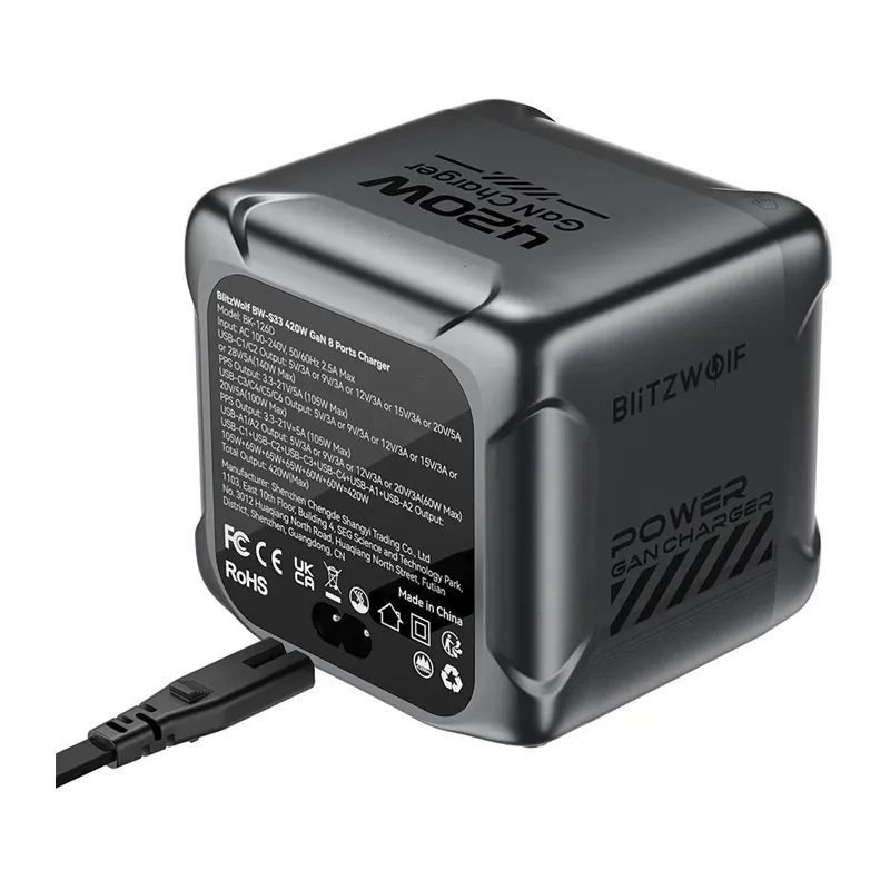 Ładowarka BLITZWOLF BW-S33 420W 8 Portów