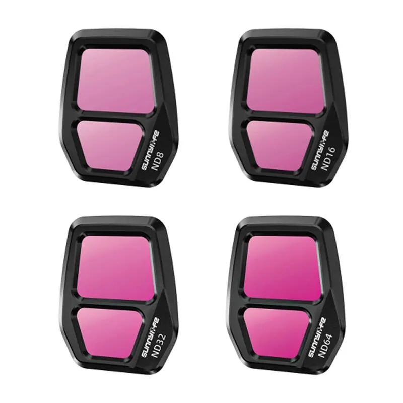 Filtry ND SUNNYLIFE A3S-FI926 Dla DJI Air 3S - Zestaw 4szt