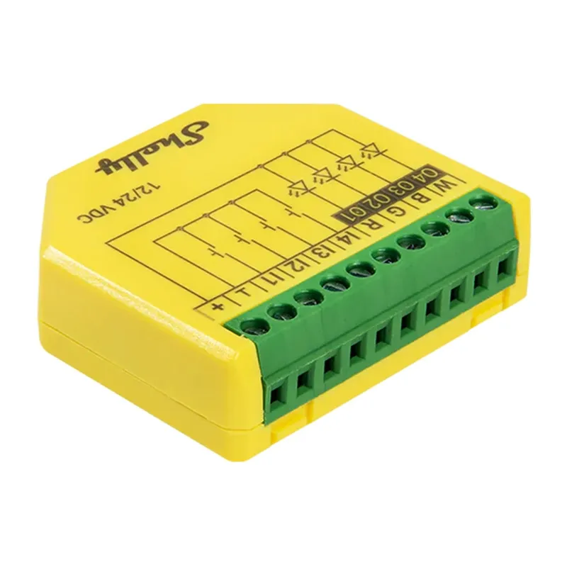 Sterownik Taśm LED SHELLY Plus RGBW PM Wi-Fi Bluetooth 2 szt