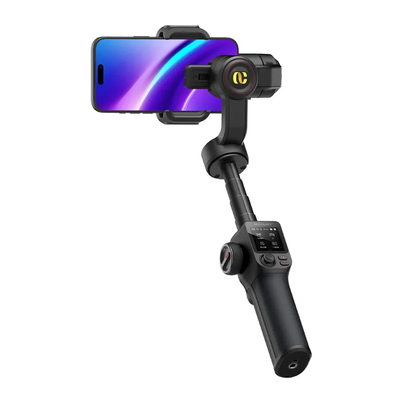 Gimbal AOCHUAN S3 Z Czujnikiem AI Czas Pracy 600 Min - Czarny