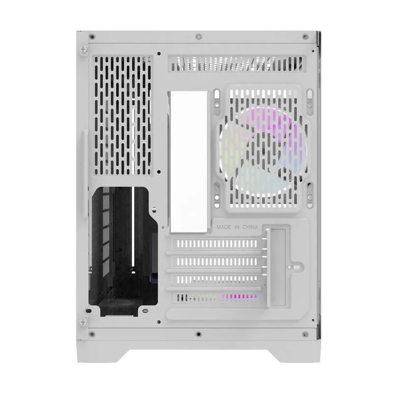 Obudowa Komputerowa DARKFLASH FT418 6 Wentylatorów ARGB - Biała