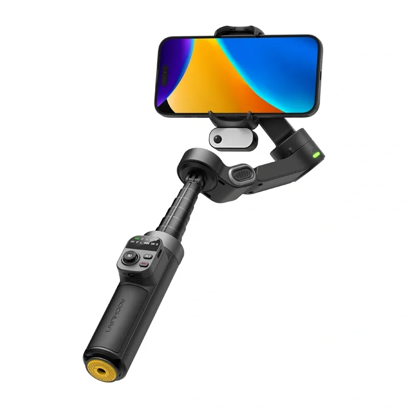 Gimbal AOCHUAN X3 Z Czujnikiem AI Do Smartfonów - Czarny