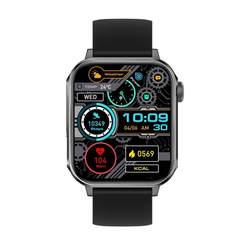 Smartwatch COLMI P80 1,83" HD Always-On Display - Czarny