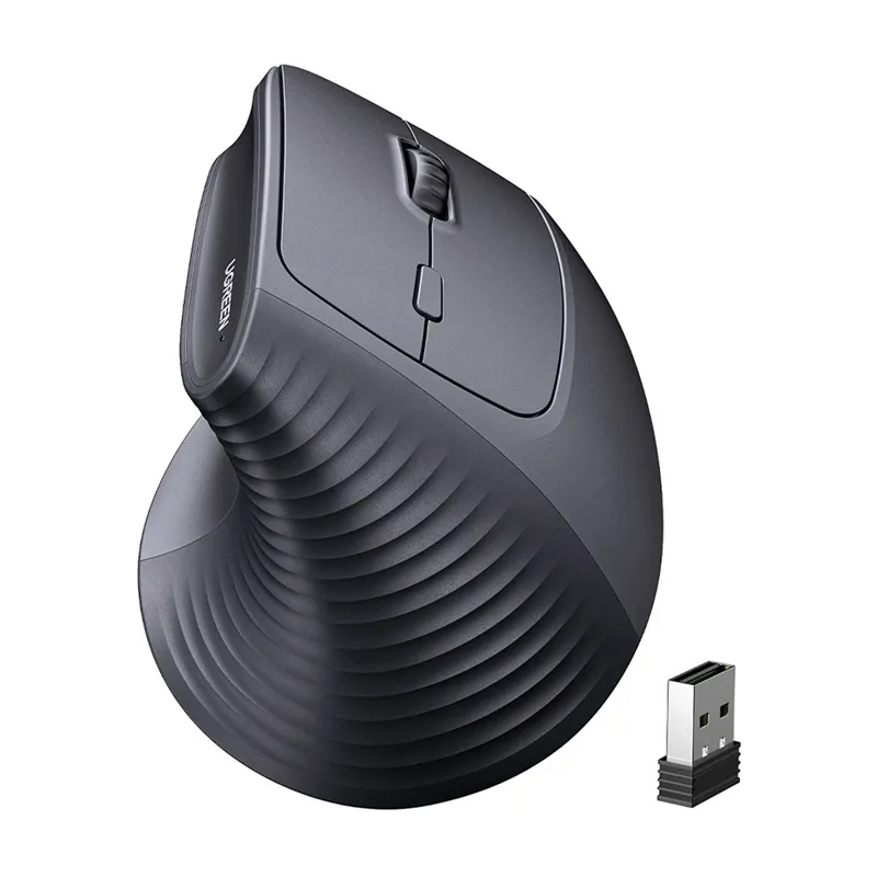 Mysz Bezprzewodowa UGREEN M571 2.4GHZ+BT DPI 1600 - Czarna