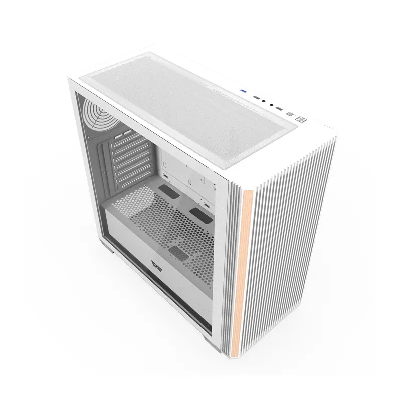 Obudowa Komputerowa DARKFLASH DS900WS ATX Bez Wentylatorów - Biała