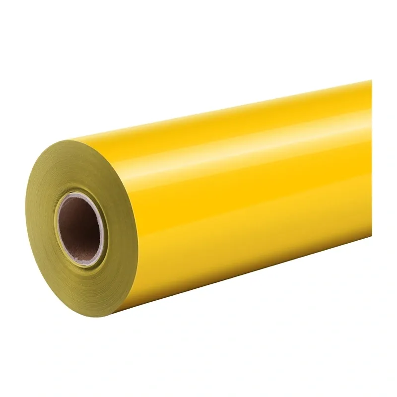 Folia Termotransferowa HTVRONT Pure 30.5cm X 1.8m - Żółta